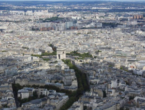 Paris -vue du ciel