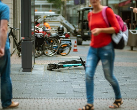 trottinettes mobilité accessibilité voirie